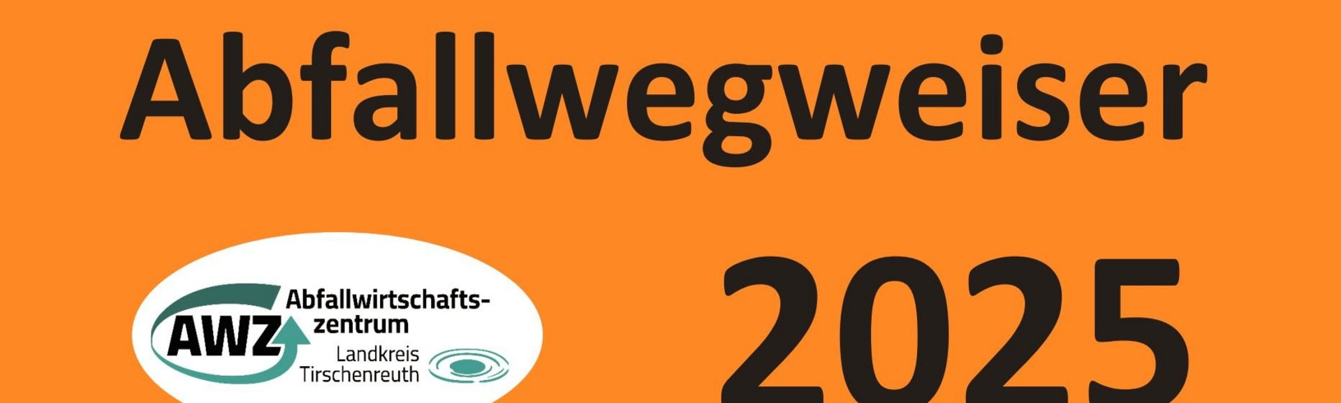 Banner Abfallwegweiser 2025